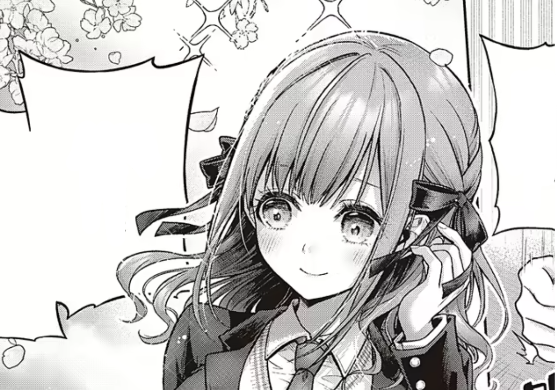 幼馴染の前で素顔を見せるミヨ