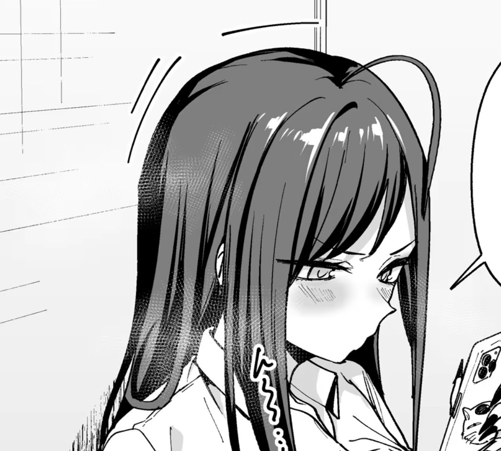 登場人物の笑顔